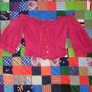 Kenzo Paris 1980s Blouse